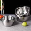 Bowls Stainless Steel Bowl With Accurate Scale Grade Vegetable Fruit Washing Dough Kneading Noodle Soup Storage Basin