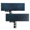 CPU Nouveau clavier rétro-éclairé français / brésilien / russe / espagnol pour Lenovo IdeaPad L34017 L34015 L34017irh L34015irh avec rétro-éclairage bleu