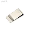 Money Clips High Quality Stainless Steel Metal Money Clip Fashion Simple Silver Dollar Cash Clamp Holder Bill Clamp for Men Women 240408