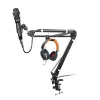 Mikrofony Profesjonalne studio Broadcast Regulowane pulpitowe zawieszenie mikrofonowe stojak na nożyczki z mikrofonem NB35