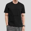 Men's T-Shirts High quality mens summer T-shirt cotton womens short sleeved basic flat top oversized 5XL H240408