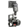 Akcesoria kamera lampka błyskowa stojak na mocowanie metalowego wspornika do Canon Nikon Yongnuo YN560 430EX 580EX 600EX SB700 SB800 SB900