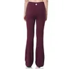 Fashion LL-3391 Dames Nieuwe been Fashion Stretch Yoga Taille Hoge broek Casual Flare Pants Wide Pants Women FBCEI