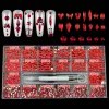 Bottles Wholesale Crystal Ab Nail Art Fancy Rhinestones Kit Flatback Glass Non Hot Fix Nail Rhinestones for Crafts Decoration