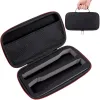 Accessori 1pc Case di microfono wireless EVA Mic Storage Borsa di trasporto duro Dual Handhell Due casi Filtro Accessori Accessori Organizzatore cavo