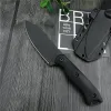 BK19 Full-tang Hunting Knife Tactical Military Survival Knife D2 Steel Blade Bushcraft Self Defense Camping EDC Tool with Sheath