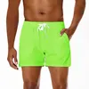 Herrshorts kort jogging träning avslappnad fitness sportbyxor sommar strand volleyboll män klädbyxor