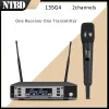 Микрофоны ntbd One Receiver One Transmetter 135G4 9000/KSM9 UHF Профессиональный беспроводной микрофон.