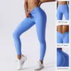 Lu Pant Allinea Donne FIESS WORCOUT Gym Running Scrunch Leggings Sexy Back v Wel Waist Fuggire Active Wear Pants Tight Yoga Gry Wo