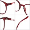 Sonnenbrillen Hochtaude Lesebrille Klassische Brille Ultraleichte PC-Rahmen Brillen Sehversorgung Presbyopic 1.00- 4.00