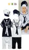 Baby Rompers One pezzi Abbigliamento per ragazzi Caps One Piece Gruggine per bambini vestiti White4746883