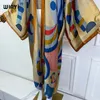 Zomer Boheems Kimono Beach Cover Up Swim Suit Elegante Afrikaanse vrouwen Boho Cardigan Sexy Holiday Long Sleeve jurk