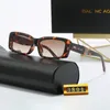 Designer Sunglasses for Men and Women B Classic Style Rectangular Fashion Slender Leg Outdoor Sports UV400 Travel Sunglasses High Quality