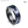 Clusterringe beliebtes Paar romantisches Paar Ring Mode Schmuck Jubiläum Hochzeit Schwarz Herz Kubik Zirkonia Ring Set Paar Geschenk240408