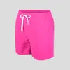 Shorts masculins Madhero Mens Swim Trunks Courte-mail de bain avec doublure en maille nage