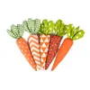 Party Decoration Easter Carrot Toys Ornaments 5 Artificial Fabric Carrots For Home Decorations Super Soft Wear Resistant