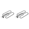 Tools 2X 66631 / 65620 Weber Electric Grill Replacement Parts Heating Elements 2200W For Q140 Q1400 EU Plug
