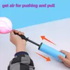 Украшение вечеринки 1pc Balloon Pump Portable Pultature Rand Hand Push Air Pumps для свадебных воздушных шаров для воздушных шаров принадлежности