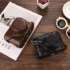 Bags Roadfisher Pu Leather Camera Bag Case Protective Cover Sheath with Shoulder Belt for Fuji Fujifilm X100v X100 X100f X100t X100s