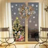 Flores decorativas Christmas Pinecone Wreath Wrinals Artificial Door Fall With Greenery Gold