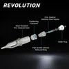 50pcs EZ Revolution Cartridge Tattoo Needles Makeup permanent 030mm 035mm RL RS M1 RM pour la machine rotative Pen 240327