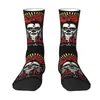 Men's Socks Santa Muerte Sugar Skull Female Deity Satanic Dead Mexican Dress Men Women Warm Funny Novelty Crew