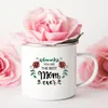 Mugs Mom Ever Original And Fun Mother's Day Gifts Cup Drink Water Coffee Tea Mug White Enamel A Little Gift For