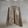 2024 SS SUJETOR Men's Fashion Sweater de diseñador casual de hombre de punto largo