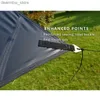 Tentes et abris Aricxi Black revêtement tarp extérieur camping solaire abri auvent tente multifonctionnelle tente ou bâche L48