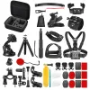 Kameror 5/10/12/23/42 PCS Outdoor Waterproof Sport Camera Accessories Kit för Akaso Brave 7 V50X Pro Hero 9 8 SJCAM YI 4K Action Cameras