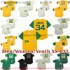 مخصص XS-6XL فيلم Throwback Baseball Jersey 33 Jose Canseco 24 Rickey Henderson 9 Reggie Jackson Vida Blue Scott Hatteberg Dennis Eckersley Dave Stewart Jerseys