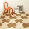 Tapis 2pcs bricolage 30 40cm tapis de patchwork moelleux moderne pour chambre à coucher pour la chambre à coucher moderne