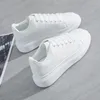 Walking Shoes Elevator Sneakers Women Fashion Platform Autumn Youth Girls Casual Flats Female Thick Sole Breathable White Vulcanized