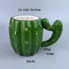 Mugs Ceramic Cup Cactus Coffee Green Mug Export Cross Border Selling Couple