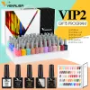 Gel VENALISA Gel Nail Polish Kit Full Coverage Nail Gel Manicure Free Gift Base Nowipe Topcoat Soak Off UV LED Nail Gel Varnish Set