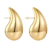 Gold Drops Earrings Designer For Women Stud Earrings Temperament Ear Jewelry