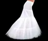 Plus taille bon marché High 2017 Bridal sirène jupons 2 cerceau Crinoline pour robe de mariée accessoires de jupe de mariage avec train C3244452