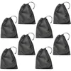 Sac à linge 8 PCS Sac en filet à cordon filet pour les vêtements de voyage Vêtements Vellets