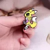 childhood classical game yellow elf enamel pin childhood game movie film quotes brooch badge Cute Anime Movies Games Hard Enamel Pins