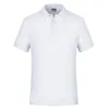 Vanlig casual polo t shirt män grossist kort ärm formell krage unisex sommarkläder för playera polos de hombre 240401