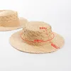 Bred Brim Bucket Hat, Summer Beach Hatts for Women, Foldbar Travel Sweet Sun Hat For Spring Summer, Straw Hats 22369