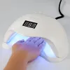 Jurken Sunuv Sun5 Plus 48W UV Licht nageldroger voor alle gels Dual Hands 36leds Manicure Lamp Auto Sensor Bodem