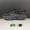 Scarpe che corre bondi 8 clifton 9 allenatori maschili designer bondi jogging a piedi a camminata triplo bianco utilità nera nera grigio grigio palestra rosa calzature da donna rosa