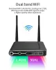 Box S78 Amlogic S922X Android 9.0 Smart TV Box DDR4 4GB 32GB 64GB Bluetooth 4.2 2.4G 5G Dual Wifi 1000M Lan 4K HD Media Player S78