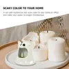 Candle Holders 2 Pcs Ceramic Ghost Holder Party Halloween Decor Gift Candleholder Candlestick Ceramics Stand Tealight