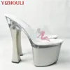 Dance Shoes Sexy Pose Club Princess 18 Cm Tall And Cool Thick Super Waterproof Platform Women