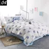 Bedding Sets 60S Cotton Set Nordic Style Duvet Cover Gray Linens Russia USA Contain Sheet PillowCase Customized