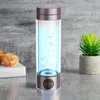 Water Bottles Electrolyzed Bottle Transparent Portable Rechargeable Hydrogen For Home Office Travel 1600ppb