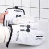 Kitchen Baking Cooking Accessories Print Oven Mitt Glove Pad Washable Microwave Pizza Anti-Hot Insulation Mat Kitchen Decor