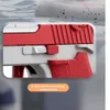 Gun Toys Summer Water Gun Non Electric Pistol High-Pressure Full Automatic Shooting Water Beach Toy Gun For Kid Children Girls Girls Adult 240408